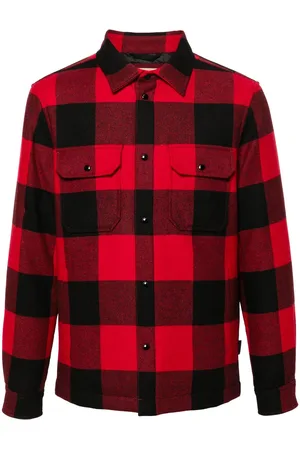Woolrich Buffalo-checked jacket