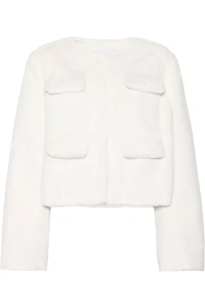Self-Portrait Faux-fur jacket