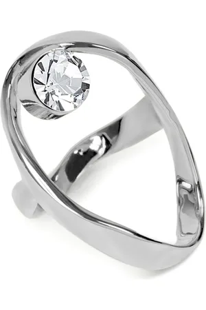 DRIES VAN NOTEN Waved jewel ring