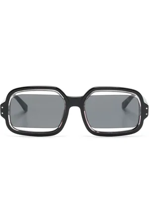 HENRIK VIBSKOV Olga rectangle-frame sunglasses