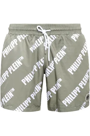Philipp Plein Logo-print swim shorts