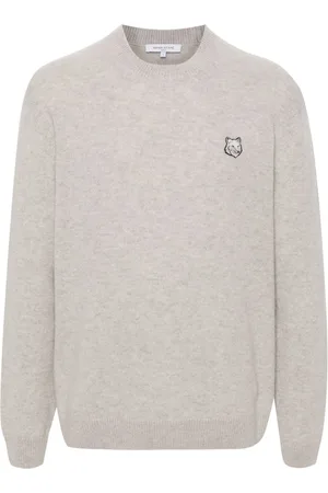 Maison Kitsuné Fox-motif sweater