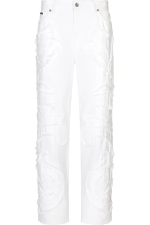 Dolce & Gabbana Logo-patch boyfriend jeans