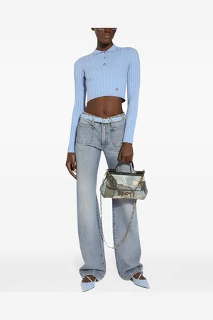Dolce & Gabbana Patch pockets tapered-legged jeans