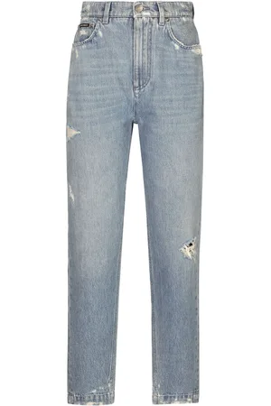 Dolce & Gabbana Mini-ripped detail jeans