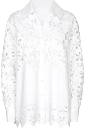 Dolce & Gabbana Cut-out cotton shirt
