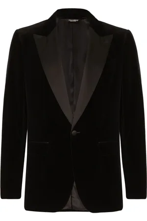 Dolce & Gabbana Single-breasted velvet blazer