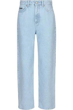 Dolce & Gabbana High-waisted slim-legged jeans