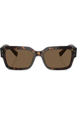Dolce & Gabbana Sharped rectangle-frame sunglasses