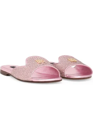 Dolce & Gabbana DG rhinestone sandals