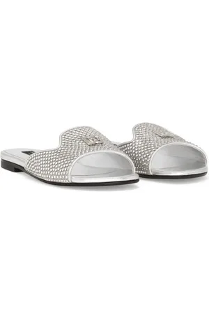 Dolce & Gabbana DG rhinestone sandals