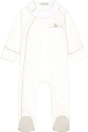 Dolce & Gabbana Interlock DG-logo babygrow