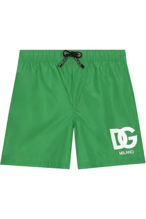Dolce & Gabbana Logo-print swim trunks