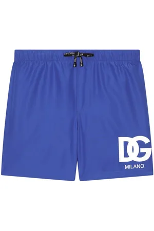 Dolce & Gabbana Logo-print swim trunks