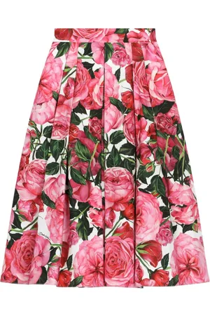 Dolce & Gabbana Floral-print skirt