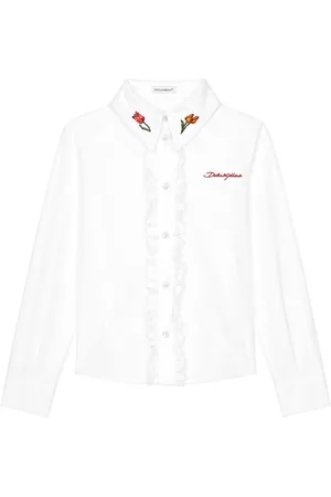 Dolce & Gabbana Detailed tulip shirt