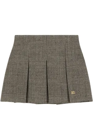 Dolce & Gabbana Prince-of-Wales pattern skirt