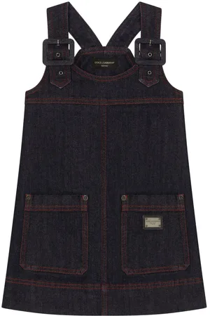 Dolce & Gabbana Logo-plaque dress