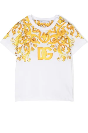 Dolce & Gabbana Couture-print cotton T-shirt