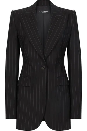Dolce & Gabbana Striped long sleeve blazer