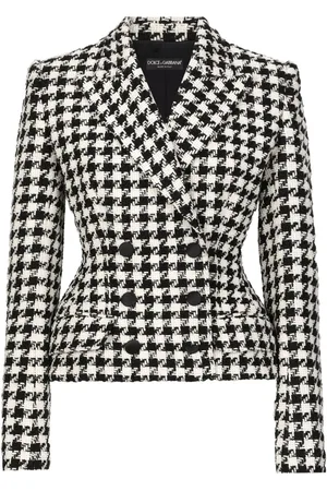Dolce & Gabbana Double breasted check blazer