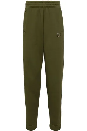 Maison Kitsuné Signature fox motif track pants