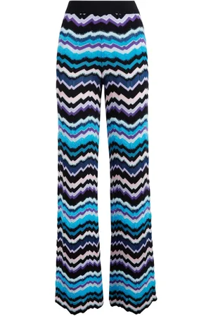 Missoni Zigzag high-waisted trousers