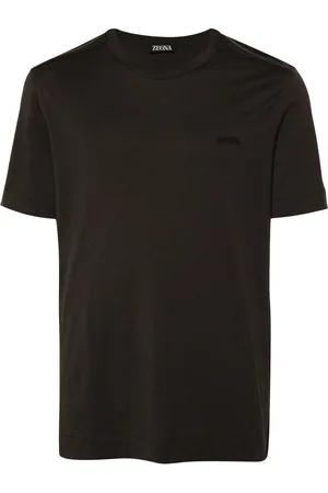 Ermenegildo Zegna Logo-embroidered T-shirt