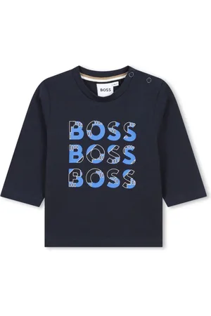 HUGO BOSS Logo-print cotton T-shirt