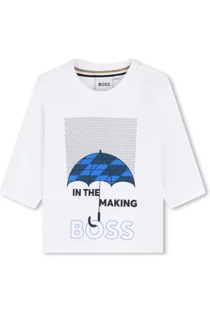 HUGO BOSS Logo-print cotton T-shirt
