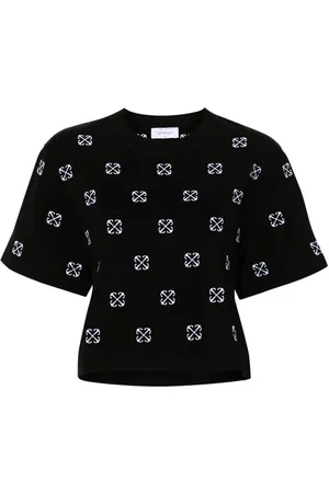OFF-WHITE Arrows-embroidered T-shirt