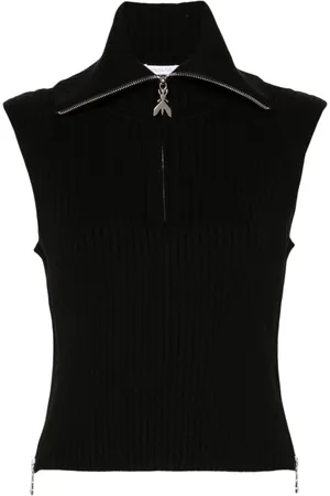 Patrizia Pepe Zip-up vest