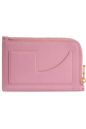 Patou Logo-stamp leather card holder