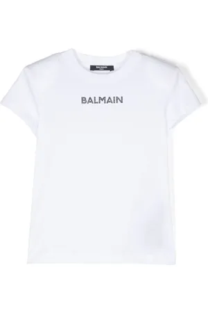 Balmain Logo embellished T-shirt