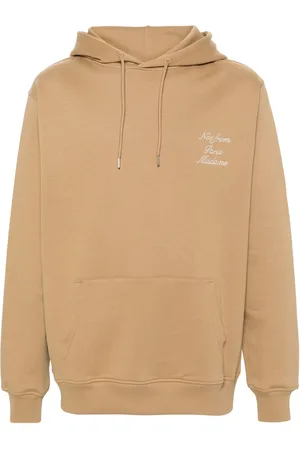 Drôle de Monsieur Le Hoodie Slogan Calligraphy hoodie