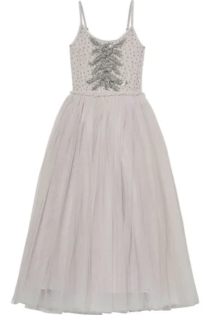 Tutu Du Monde Alessandra floral-appliqu?? tutu dress