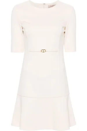 Twin-Set Oval-T waist strap mini dress