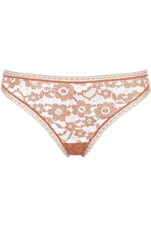 ERES Prairie lace tanga briefs