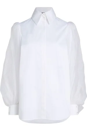 Karl Lagerfeld KL Studio Voluminous cotton-silk shirt