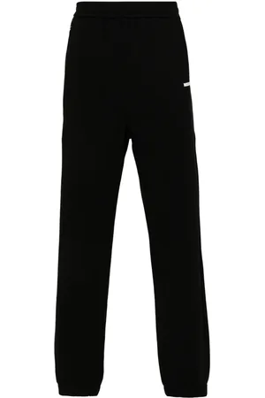 Missoni Chevron-inserts cotton track pants