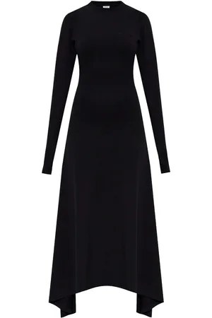 Vetements Logo-embroidered maxi dress