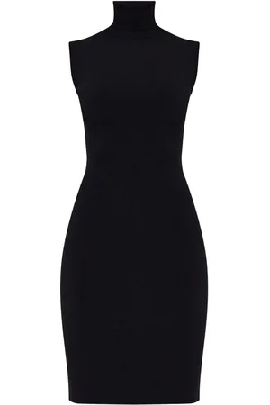 Vetements High-neck fitted minidress