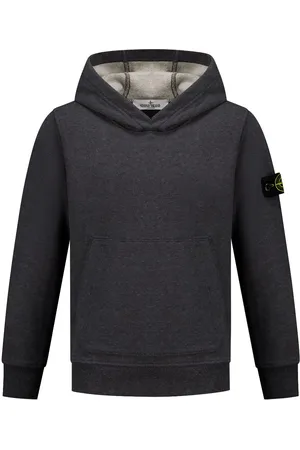 Stone Island Compass-badge cotton hoodie