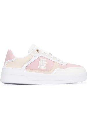 Tommy Hilfiger Colour-block monogram sneakers