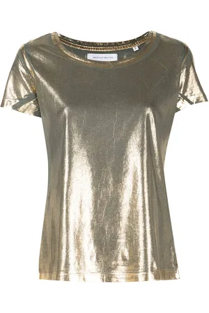 Madison.Maison Metallic lam?? T-shirt