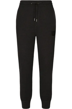 Dolce & Gabbana Drawstring wool-silk track pants