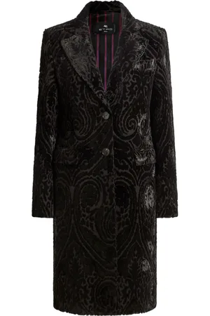 Etro Velvet jacquard coat
