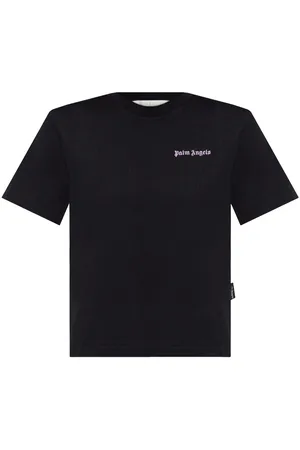Palm Angels Logo-embroidered T-shirt