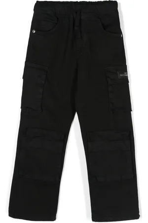John Richmond Twill-weave cargo trousers