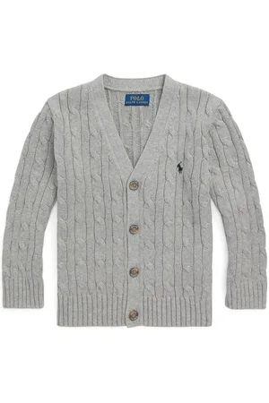 Ralph Lauren Polo Pony-embroidered cotton cardigan